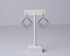 Diamond Hoops w/ or without pearl