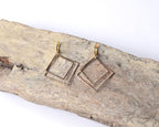 Diamond Hoops w/ or without pearl