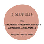 Earrings of the Month Club