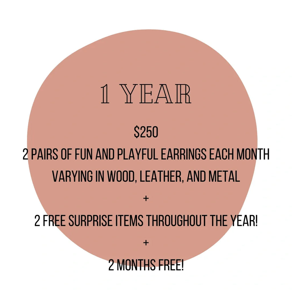 Earrings of the Month Club