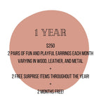 Earrings of the Month Club