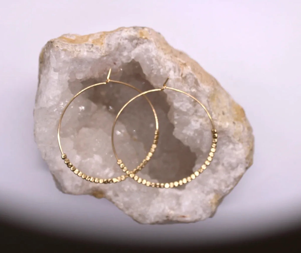 Hammered Hoops