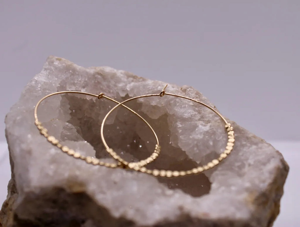 Hammered Hoops